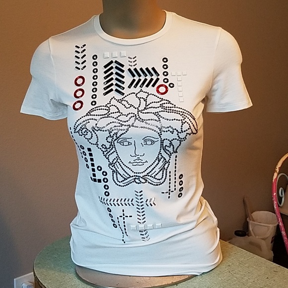 Versace Tops - NWOT Versace 3D art shirt